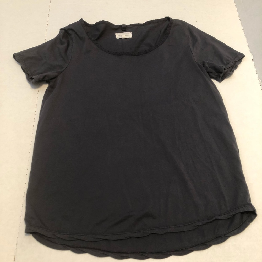 Lou and Grey dark gray top. Size M.
